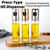 291-Glass Oil Sprayer for Kitchen & Air Fryer - Food-Grade Stainless Steel Atomizer Oil Bottle with Spray Nozzle