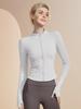 Women's Sun Protection Yoga Jacket - Slim Fit, Quick-Drying, Long Sleeve, Zip-Up for Running & Outdoor Fitness