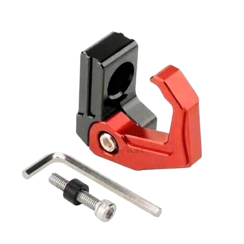 Universal Motorcycle Handlebar Mounting Bracket Motorbike Foldable Aluminum Hanger Hook For Scooter Storage Accessories