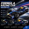 Formula Racing Building Block Car Kit Aerodynamic Design Functional Steering Mechanical Brick Model Toy For Christmas Gift