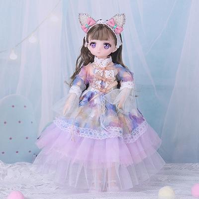 30CM Neue Puppe Mädchen Spielzeug Dress-up Prinzessin Simulation Prinzessin Geburtstag Geschenk Mädchen Kinder Geschenk