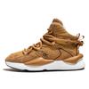 Brand Brown Leather Sneakers Men Autumn and Winter Men's High Top Sneakers Fur Warm Casual Sports Shoes Men Platform Footwear
