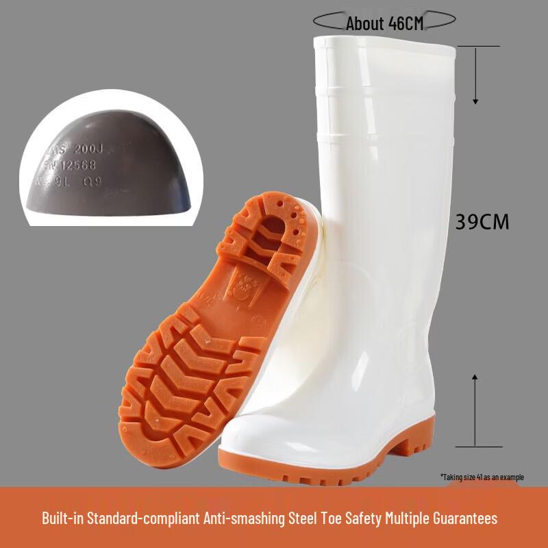 WEZHO Golden Rain King Steel Toe Safety Boots