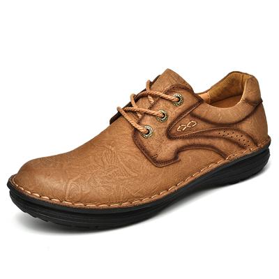 Fashion Spring/Autumn Genuine Leather Men's Shoes Comfortable Outdoor Men's Casual Shoes Breathable Flats Shoes Brand Moccasins Loafers