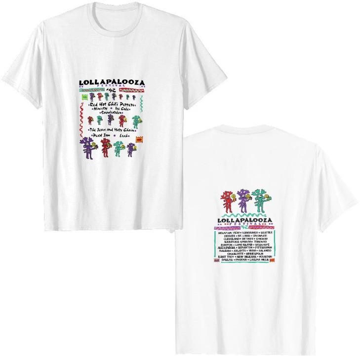 Vintage 1992 LOLLAPALOOZA Tshirt Unisex T-Shirt XXL