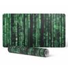 Protective Mat Desk Pad Table Digital Code Falling 120X60 Cm