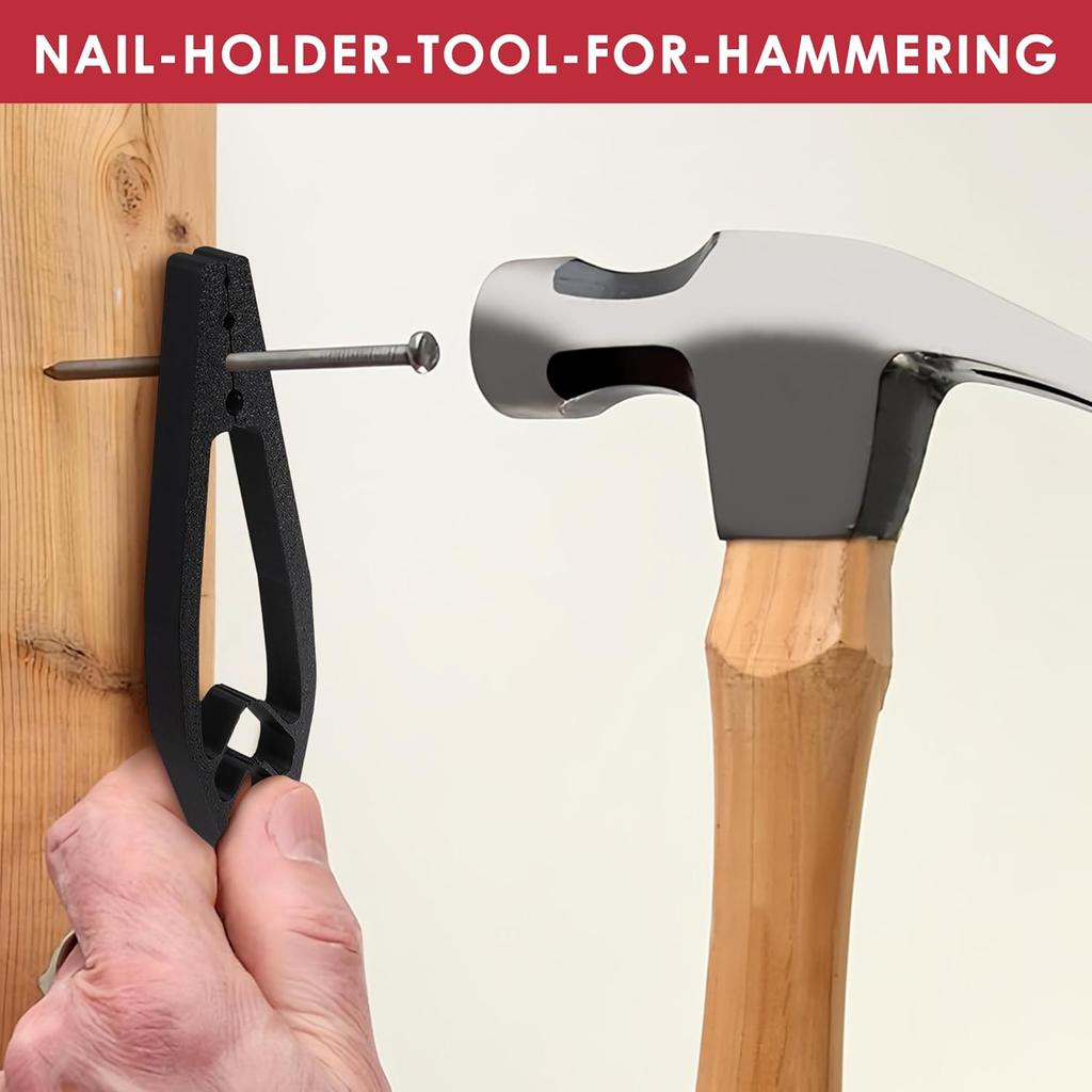 1PC Nailer, Non-slip Joint Pliers, Finger Protection, Portable Nail Fixing Tool, Suitable for Basic Maintenance and Woodworking