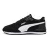 PUMA Unisex Black White St Runner V4 Low Top Casual Shoes 399665-01