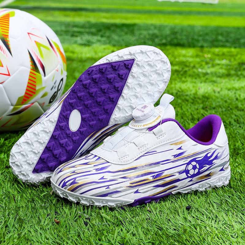 New Kids Football Field Boots Boys Girls Indoor Soccer Shoes Society Futsal Non Slip Professional Fast Men Soccer Cleats Sneaker