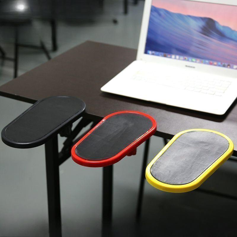 

Ergonomic Adjustable Arm Rest Support For Computer Desk Wrist Rest Pad For Office Gaming Chair Armrest Extension Bracket 1PC білий