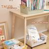 Desktop Organizer High Fence Keep Neat Solid Color Convenient Cosmetics Sundries Organizer Household Supplies
