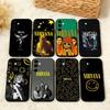 Coque de téléphone N-Nirvana Rock Band L-Lamentablement Pour Samsung A73,A21s,A22,A31,A32,A52,A53,A71,A80,Coque Noire Souple