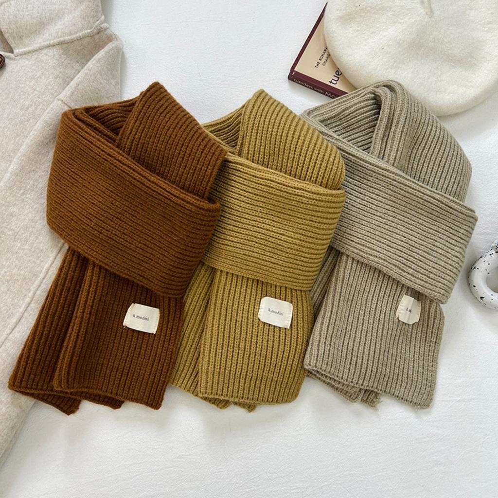 Knitted Scarf, Men's and Women's Styles, Thick Scarf, Woolen Scarf, Woolen Shawl