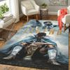 1Pc Legends Soccer Eternity Rug, Office Carpet Indoor Outdoor Doormat, Non-Slip Soft, Living Room, Christmas Halloween Gift M929345