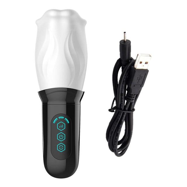 Masturbador masculino, entrenador de sexo Oral, vibrador, Juguetes sexuales para hombres, Vagina Real, retardante automático para adultos, glande del clímax, estimulan al hombre