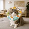 Adjustable Cat Elizabeth Circle Anti-Lick Anti-Bite Cat Recovery Collar Soft Wearing Resistant Cat Neck Collar Veterinary Visits