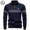 Polo Ralph Lauren 2025 Autumn and Winter Embroidery New Business Stand Collar Men's Pure Cotton Sweater, High-quality Casual Half Zipper Men's Top