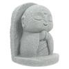 Japanese Jizo Buddha Statue Mini Sandstone Sculpture Zen Garden Fish Tank Decoration Meditation Focus Feng Shui Living Room