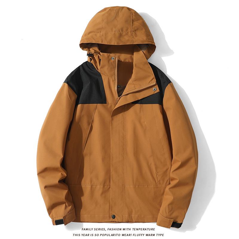 

Унисекс ветровка в стиле колор-блок: Дышащая, Спортивная, Повседневная Куртка для Осени и Зимы Triple Extra Large (3XL)