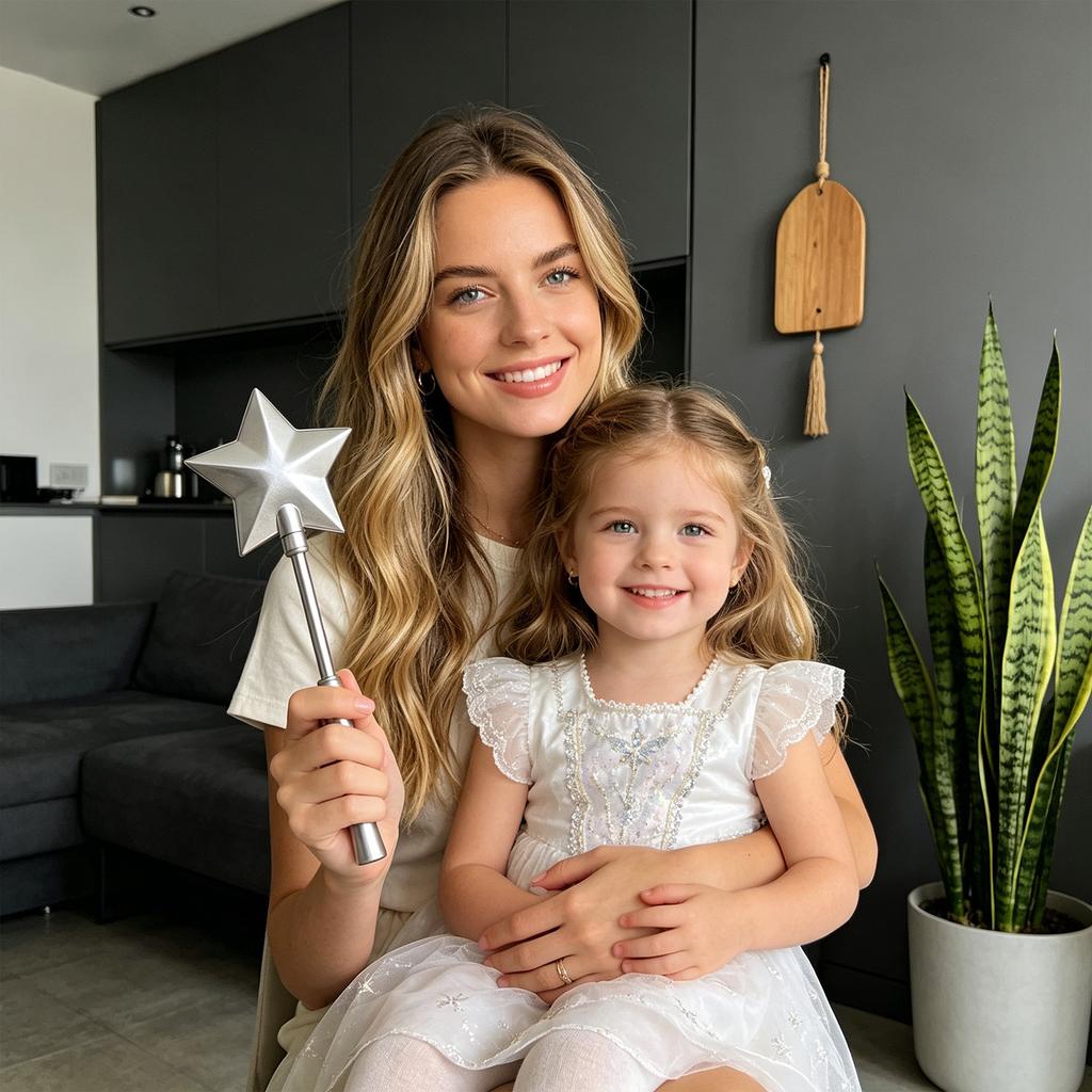 Star Shaped Silicone Wand with Soft Handle Flexible Design Safe for Children and Adults Suitable for Sensory Play and Stress Relief Tool