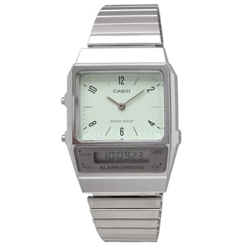 Casio CASIO STANDARD STANDARD Anadigmatic Quartz Watch AQ-800E-3A Unisex Pale Green Overseas Mo...