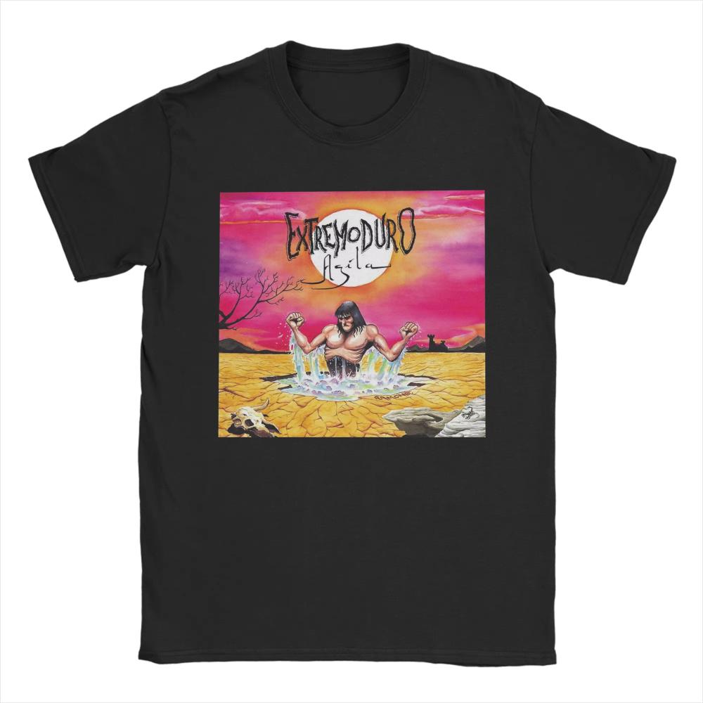 Extremoduro Agila Album 1996 Unisexs Women T Shirts Funny Tee Shirt Short Sleeve Crew Neck Male TShirts Cotton Gift Idea Clothing 2XL