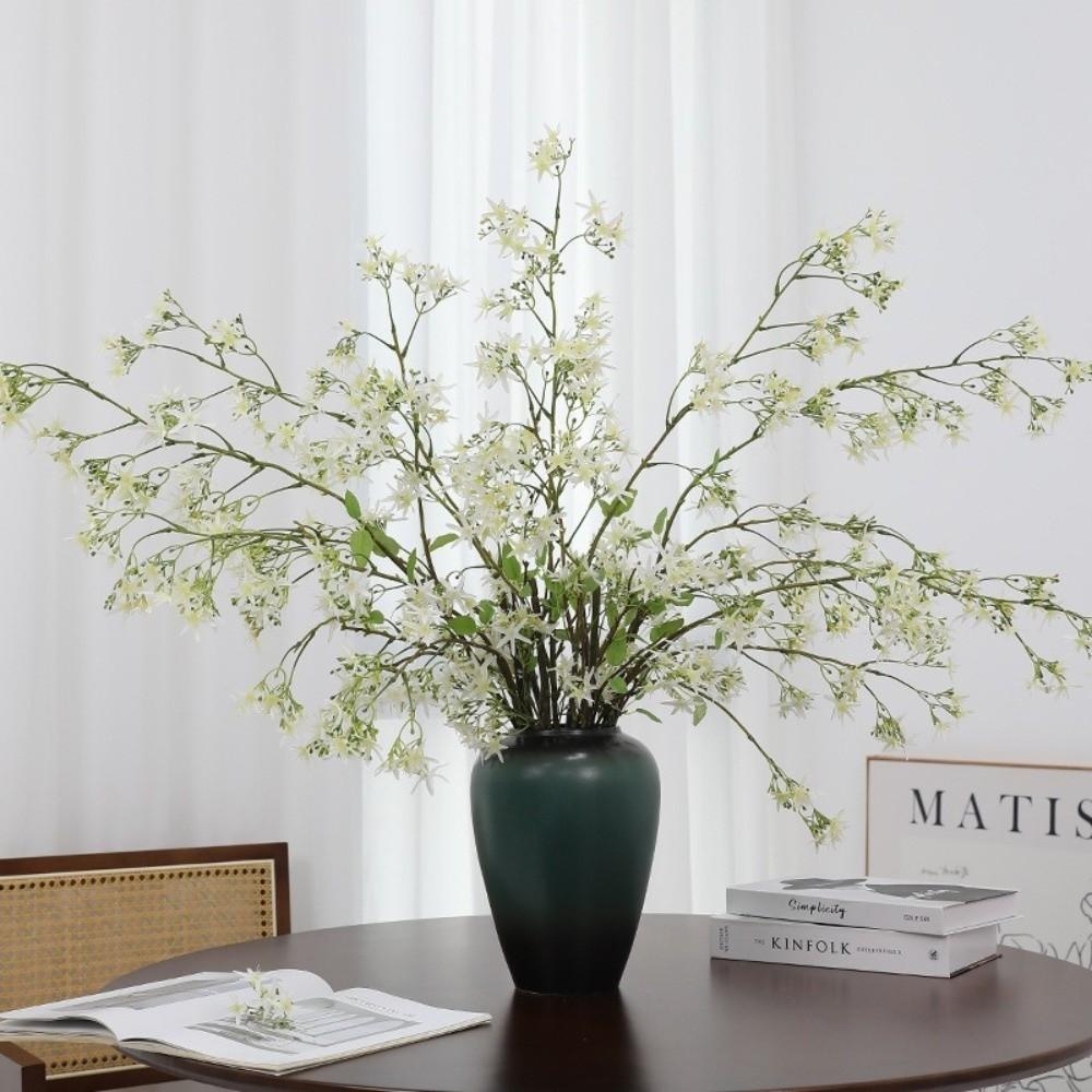 Beautiful Silk Simulation Jasmine Real Touch Fake Flower  Home Garden Decor