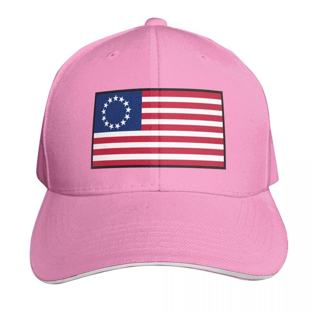 Betsy Ross Flag Baseball Cap western Hat Wild Ball Hat Luxury Cap derby hat Womens  Unisexs