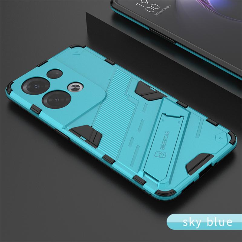 Phone Holder Case For Oppo Reno 8 Pro Case Bumper Anti-knock Armor Full Back Cover Oppo Reno 8 Pro 5G Case For Oppo Reno 8 Pro