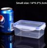 Storage Box Sealed Rectangular Refrigerator Lid Plastic Crispy Microwave Heated Lunch Box with Lid