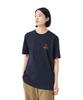 Snow Peak Trad Label Field Plating Short XL T-Shirt SPTL-TS-26SU909 T-shirt, Sleeve, Men's/Women's, Navy,