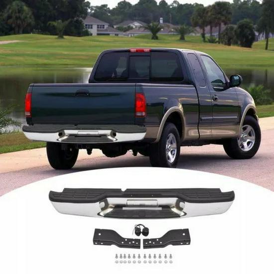 

Задній бампер Chevy S10/GMC Sonoma, Без отворів, Підходить для 1998-2004, Номер деталі 12343438 Black Spray Coated