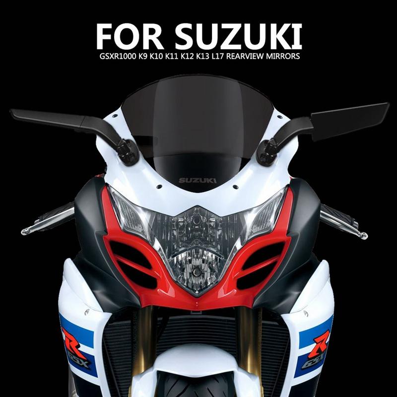 Motorcycle Wing Mirrors Adjustable Rotating Rearview Side Mirror For BMW S1000RR 2009-2011 2012 2013 2014 2015 2016 2017 2018