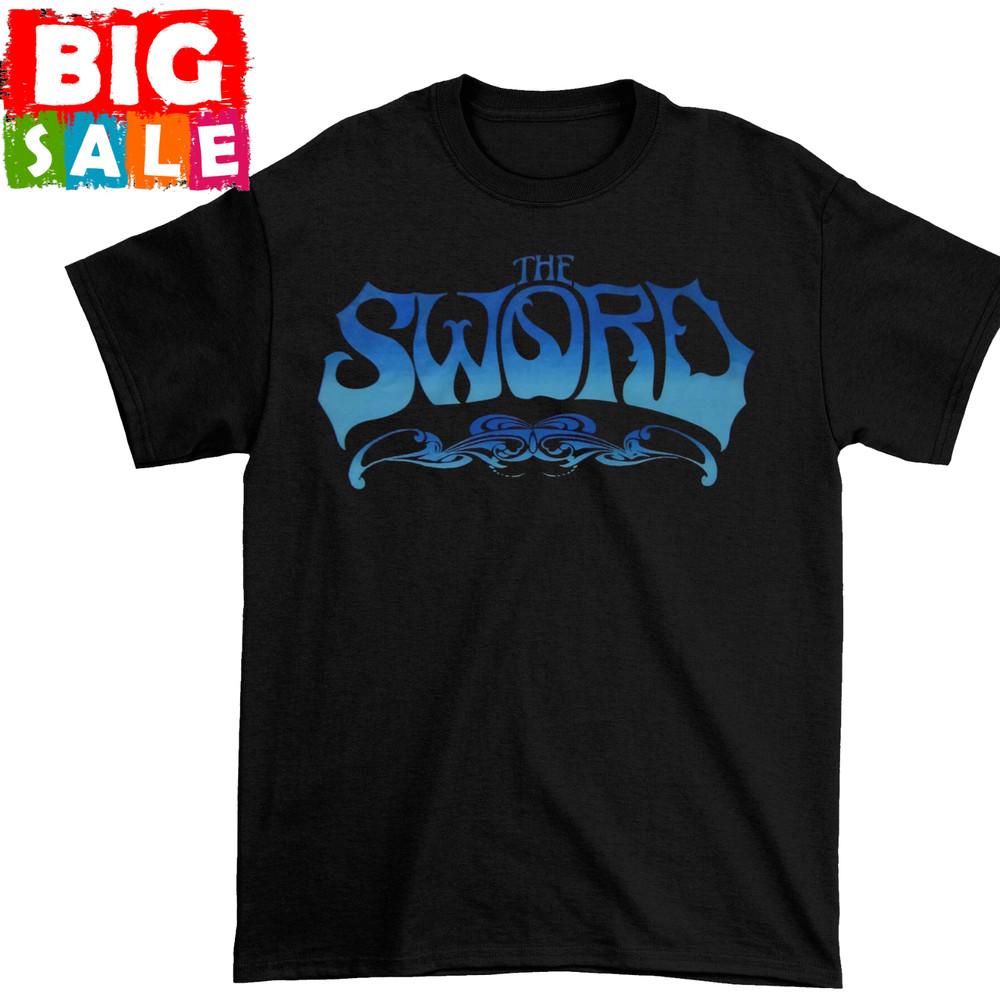 THE SWORD Группа Черная Хлопковая Все Размеры До 4XL Футболка Унисекс BT422 Унисекс Футболка S