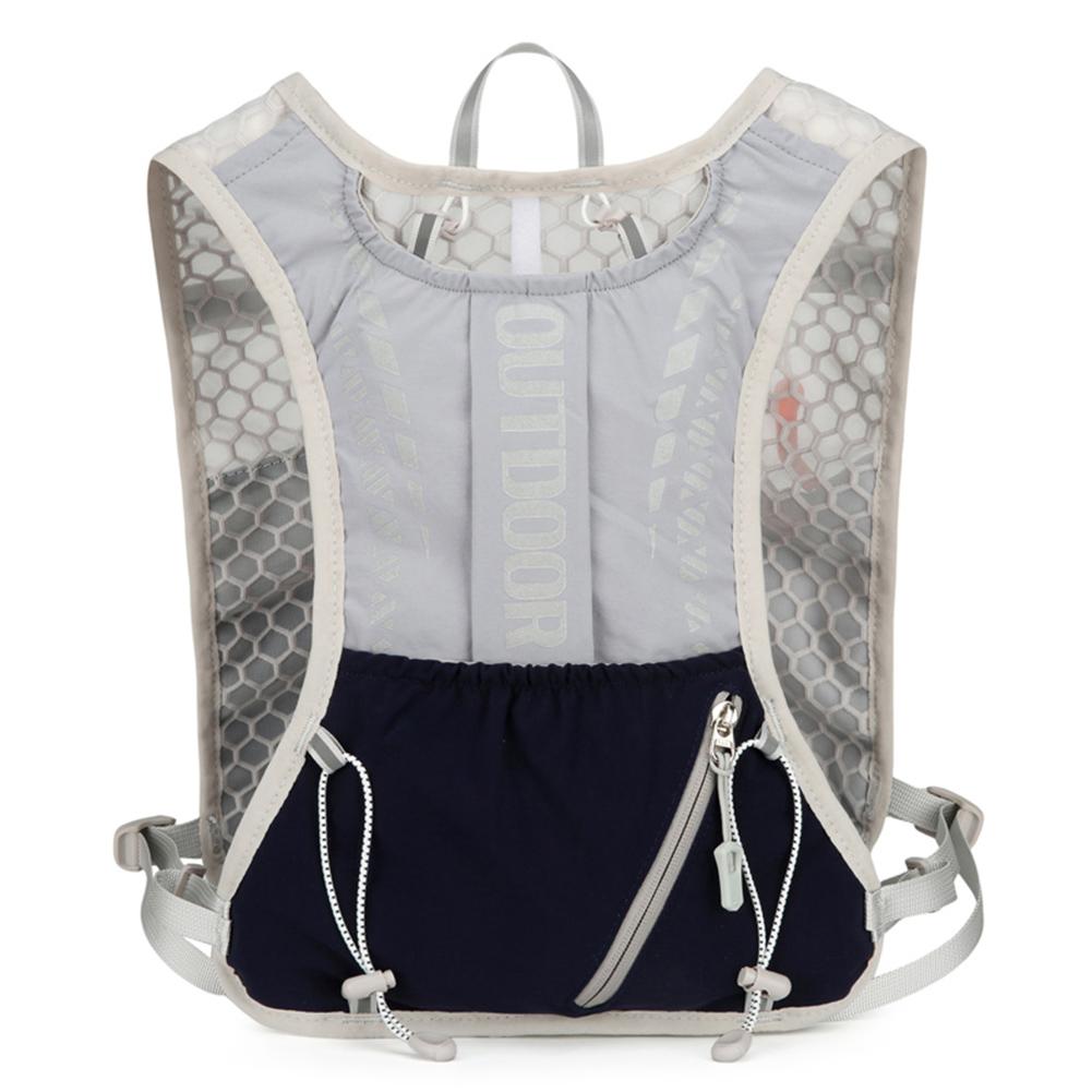 Hydration Running Vest Breathable Water Bladder Daypack Reflective Outdoors Hydration Pack for Hiking Trail Running