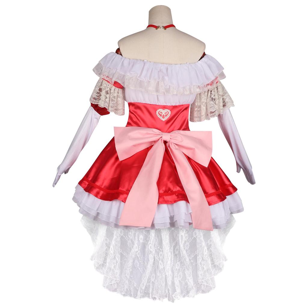 Puella Magi Madoka Magica Noc Walpurgii Różowa Suknia Balowa Zestaw Kostiumowy dla Kobiet