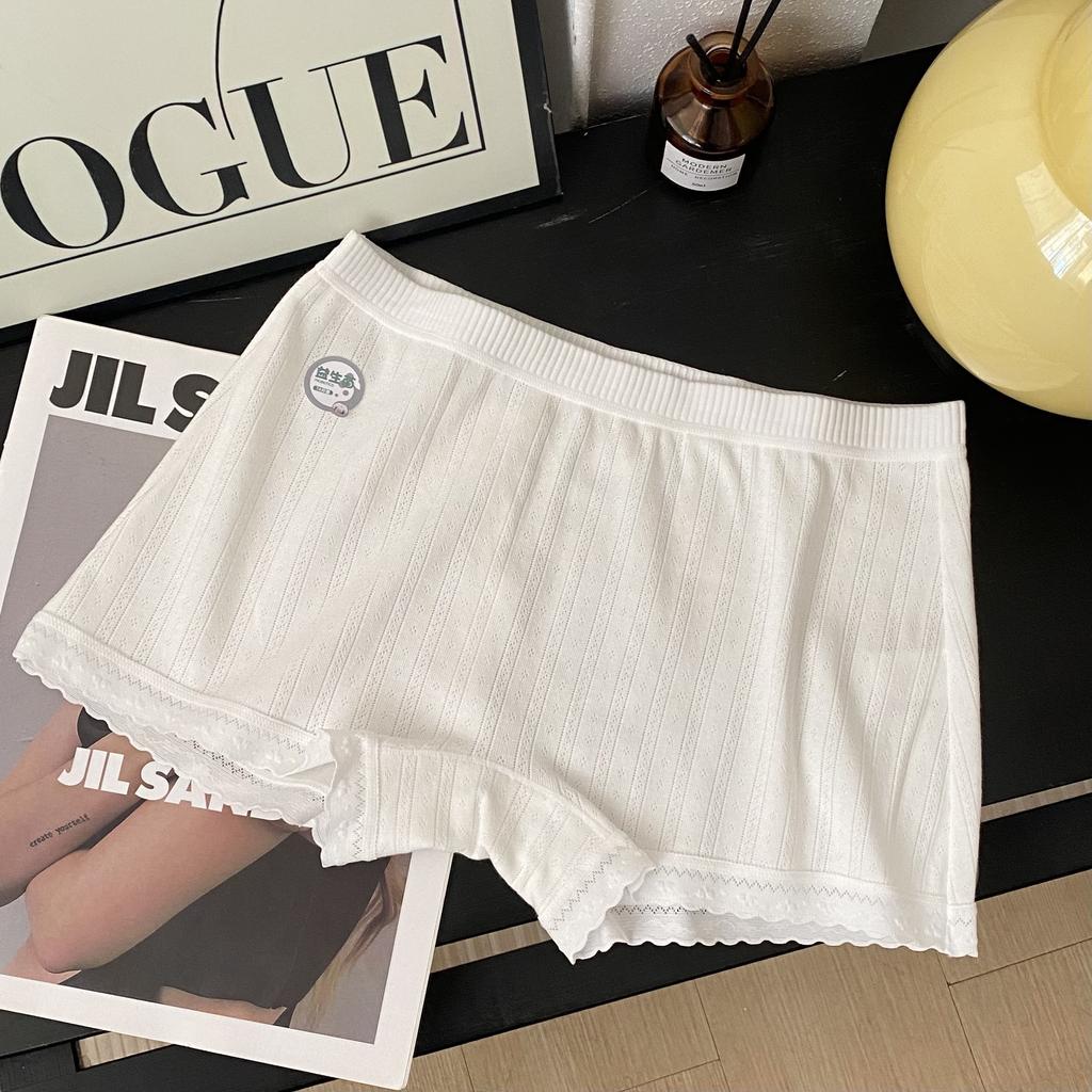 Women Versatile Floral Boxer Briefs In Antibacterial Cotton for Spring and Summer
