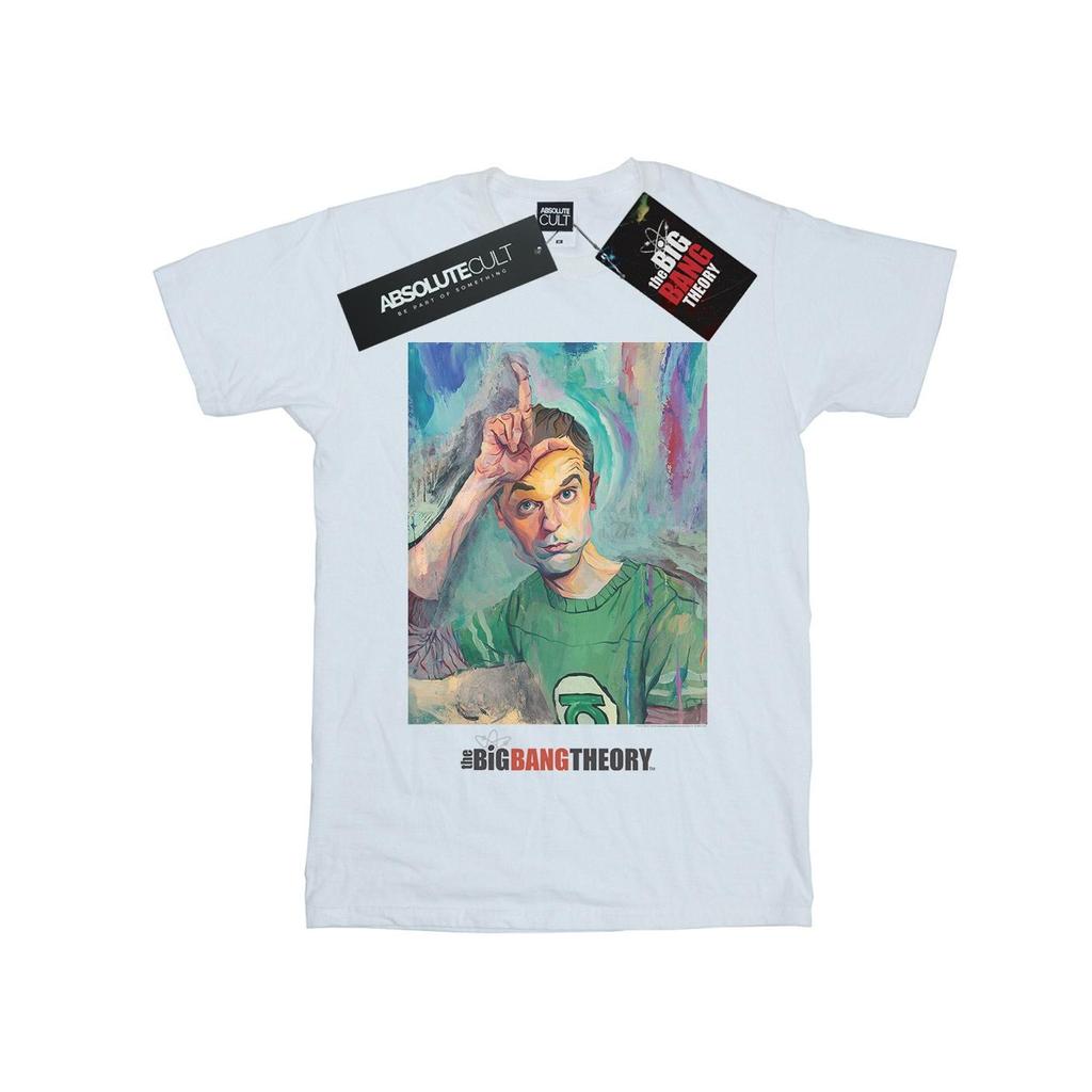 The Big Bang Theory Boys Sheldon Loser Painting T-Shirt