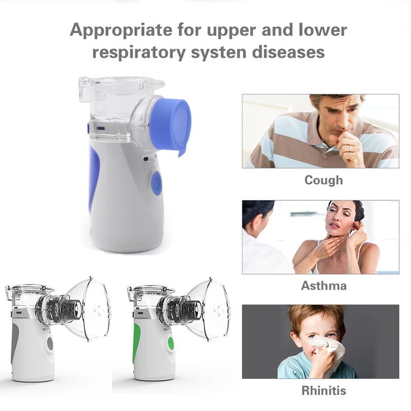 Portable Ultrasonic Mesh Nebulizer Inhaler For Efficient Respiratory Therapy
