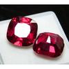 Natural Red Ruby Loose Gemstone 16.23 ct Square Cushion Cut for Jewelry Making and Gem Collections