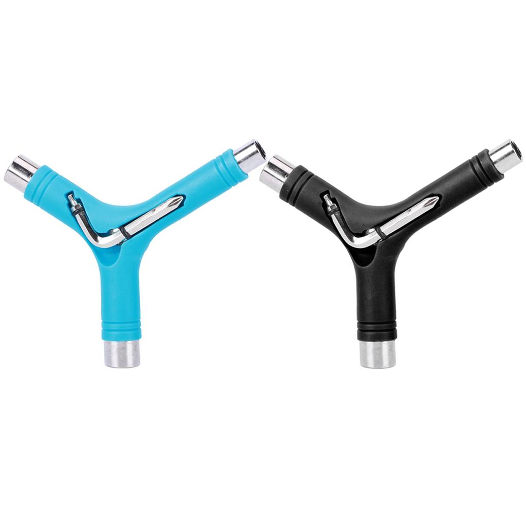 Y Type Multipurpose Five Functions Alloy Steel Wrench Professional Skateboard Tool