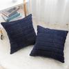 Soft Throw Pillow Covers Knitting Fur Solid Color Sofa Cushion Cover Waist Pillow Case Pillow Case Protector Office Sofa