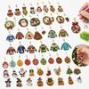 Keychain Kit for Christmas Halloween DIY Crafts, Ornament Material Set