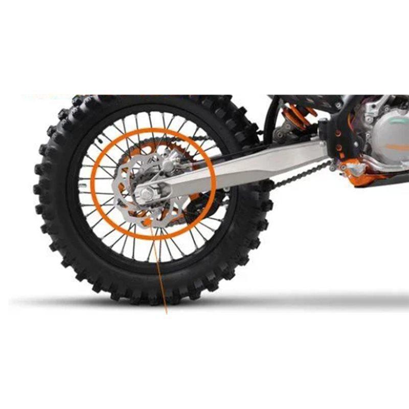 For SX SXC SXF EXC EXCF XC F XCW Supermoto 125-500 1998- 220MM Motorcycle Rear Brake Disc Rotor Replacement