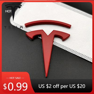 Autocolant Auto 2025 Fierbinte 3D METAL Emblema Capotă Față Mașină Autocolant Insignă Portbagaj Spate Decorare Portbagaj Spate Pentru Model S X 3 Y 2017