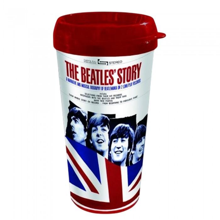 The Beatles The Beatles Story 455ml Travel Mug