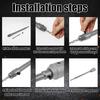 350MM Round Handle SDS Wall Drill Bit Concrete Cement Stone Tungsten Carbide Drill Bit With 27/38/46MM For Air Conditioners, Was