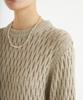 YOUTH Tassel Crewneck Knit Top - Sage Green