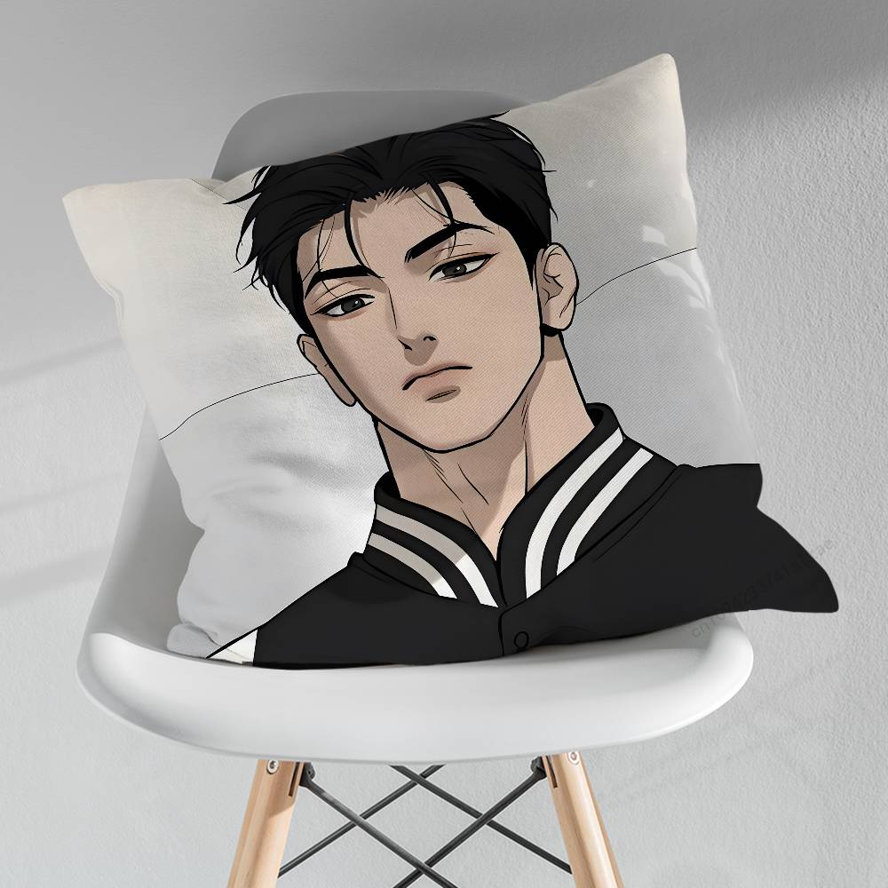 Comics JJoo JJaekyung Various Sizes Square Pillow Case For Car Home Bedchamber Decor Birthday Gift