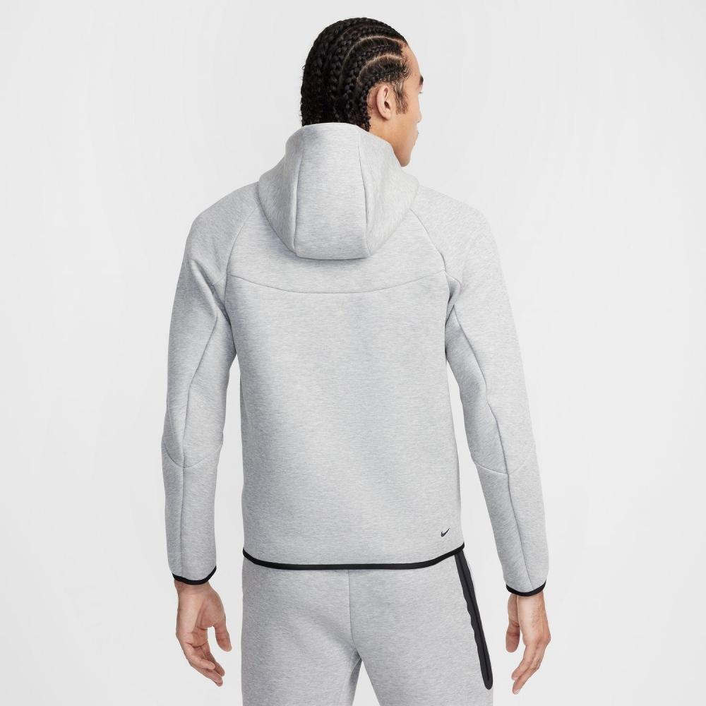 Nike M TecH Flc Fz Hoodie Hv0950 063d Gr H Blk